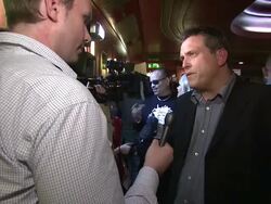 Paul Toogood at The Art of Rap European Premiere at Hammersmith Apollo on July 19, 2012 in London, England (Footage by WireImage Video/Getty Images) Stock Footage