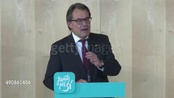 CLEAN : Catalans hold mass rally for independence from Spain News Clip