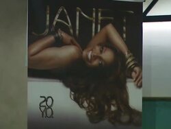 Janet Jackson Signing Copies of Her New CD '20 YO' Stock Footage