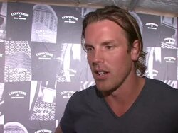 INTERVIEW: Brad Richards on being a big fan at John Varvatos and Converse celebrate the launch of the Converse by John Varvatos Weapon Stock Footage