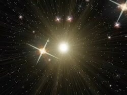 Stars Flight Light Stock Footage