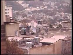 Iran - Ban On Satellite TV Dishes News Clip