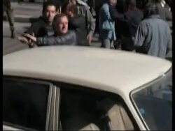 Police clash with funeral mourners; Hamas reax to Annapolis conf News Clip