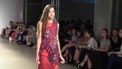 Mercedes-Benz Kiev Fashion Days in Ukraine Stock Footage