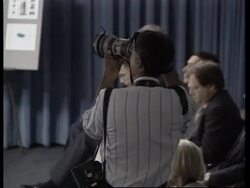 USA: NASA SCIENTISTS BELIEVE THERE IS ICE ON THE MOON News Clip