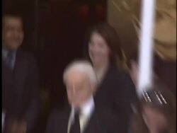 Dedication of Sherry Lansing's Footprints Stock Footage