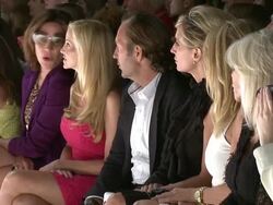 LuAnn de Lesseps, Camille Grammer, Sonja Morgan, Ramona Singer - Zang Toi - Runway - Spring 2015 Mercedes-Benz Fashion Week Stock Footage