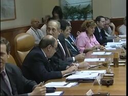 Israeli cabinet meets; Abbas meets French FM News Clip