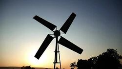 Scene of weather vane Stock Footage