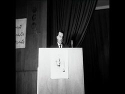 SYND 18 3 68 CONFERENCE SUPPORTING RHODESIAN AFRICANS AGAINST PREMIER SMITH News Clip