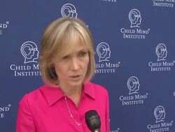 INTERVIEW - Willow Bay on the panel's eloquence and how their work brings attention and insight to the issues - Child Mind Institute Presents: A Leading Role: How Film And TV Can Change The Lives Of Children Stock Footage