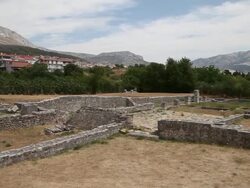 Kapljuc, Basilica of the five Martyrs, Salona Stock Footage