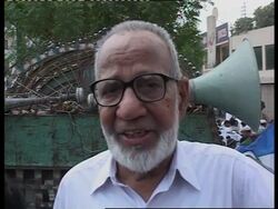 Anti-Rushdie protests in Indian-controlled Kashmir, Karachi News Clip