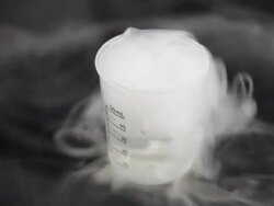 Smoking glass 5 Stock Footage