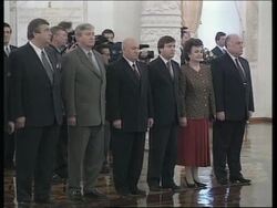 RUSSIA: MOSCOW: KING JUAN &amp; QUEEN SOPHIA OF SPAIN VISIT CONTINUES Instructional Video