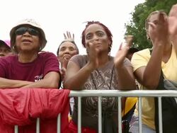Obama, Former Presidents Commemorate 50th Anniversary Of MLK's March On Washington Stock Footage