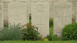 Stock Shots of Serre Road Cemetery No 3 News Clip