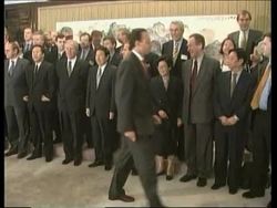 CHINA: EC PRESIDENT SANTER MEETS JIANG ZEMIN News Clip