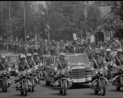 VISIT OF FIDEL CASTRO - MUTE News Clip