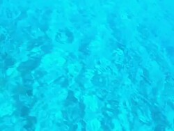 Tropical Blue Sea Water Stock Footage