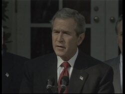 George Bush announces biggest defence budget since Reagan News Clip