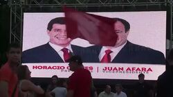 VOICED : Colorados celebran en Paraguay News Clip