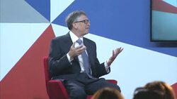 Bill Gates launches Global Citizen initiative at Facebook in London News Clip
