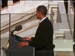 Profile of US president and Nobel peace prizewinner Obama News Clip