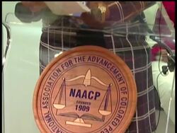 The NAACP''s National Board of Directors holds its annual meeting, selecting a replacement for outgoing chairman Julian Bond News Clip