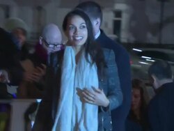 Rosario Dawson at David Bowie Is... Exhibition VIP Private Viewing at Victoria & Albert Museum on March 20, 2013 in London, England. Stock Footage