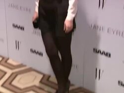 Rose Byrne at the 'Jane Eyre' New York Premiere - Arrivals at New York NY. Stock Footage