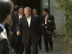 65th Venice Film Festival - Takeshi Kitano Arrival Stock Footage