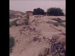 SYND 17 1 77 ETHIOPIAN SOLDIERS SEEKING REFUGEE AFTER BATTLE WITH GUERRILLAS News Clip