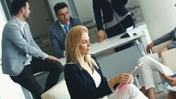 Business meeting. Stock Footage