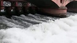 Water treatment plant Stock Footage