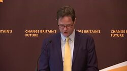 Nick Clegg speech on Lib Dem Brexit position News Clip