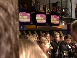 ATMOSPHERE signage at 2012 CMT Music Awards Stock Footage
