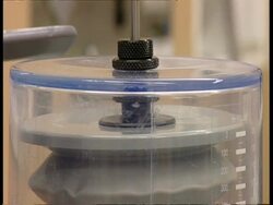 BCU side angled respirator pump control panel Stock Footage