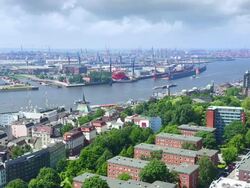 TIME LAPSE: Hamburg Stock Footage