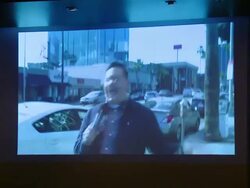 ATMOSPHERE - Screening at the happy egg co. & Ross Mathews Celebrate Hendependence Stock Footage