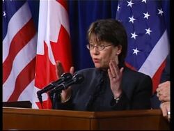 Joint US Canadian presser on security News Clip