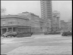 B/W 1962 PAN gun emplacements on beach in Havana, Cuba / Cuban Missile Crisis / newsreel Stock Footage