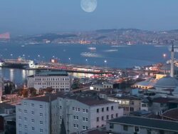 Istanbul Day and Night Stock Footage