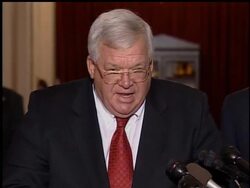 Speaker of the House Dennis Hastert says the Republican leadership did not know about suggestive e-mails allegedly sent by former Rep. Mark Foley to House pages. News Clip