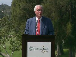 SPEECH: Frederick H. Waddell on welcoming everyone Stock Footage