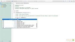 Application Development with Swift 2 (Video 12) Instructional Video