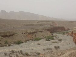 Desert landscape Stock Footage