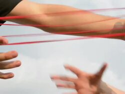 Cats cradle Stock Footage