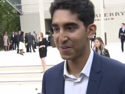 INTERVIEW: Dev Patel on his fashion tip, what he wears, his favorite moments of the Olympics at Burberry Prorsum: London Fashion Week Spring/Summer 2013 on September 17, 2012 in London, England (Footage by WireImage Video/Getty Images) Stock Footage