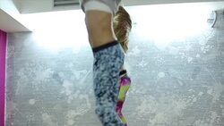 Dance to stay fit Stock Footage